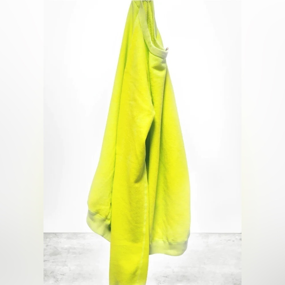 FREECITY Lucky Rabbit Sweatshirt Glowplant Yellow Rabbit Supersaturated Sunfade - Picture 2 of 12